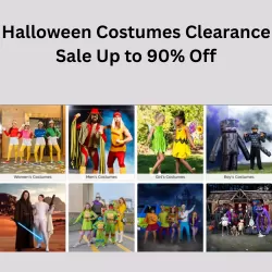 Halloween Costumes Clearance Sale Up to 90% Off